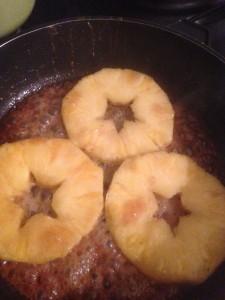 Ananas rôti aux quatre Epices