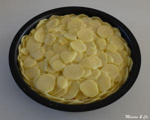 Gâteau de pommes de terre au curry