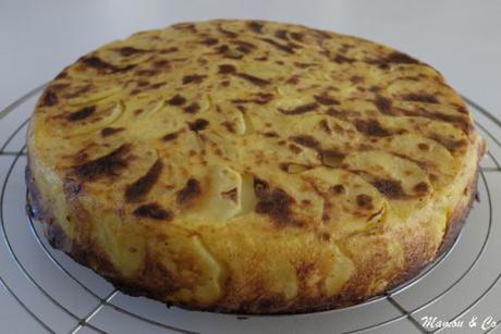 Gâteau de pommes de terre au curry