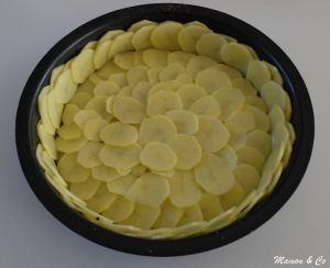 Gâteau de pommes de terre au curry