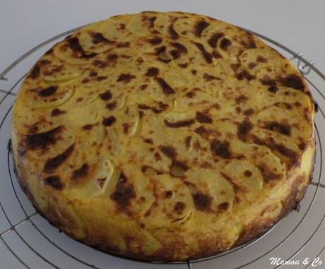 Gâteau de pommes de terre au curry