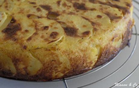 Gâteau de pommes de terre au curry