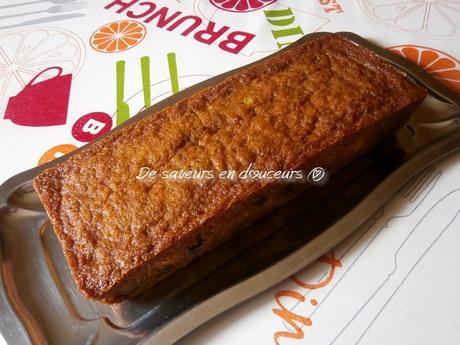 Gâteau aux poires et chocolat fondant