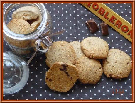 Cookies au Toblerone et Amandes