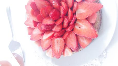 Tarte aux fraises Et Blog Anniversaire