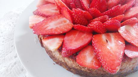 Tarte aux fraises Et Blog Anniversaire