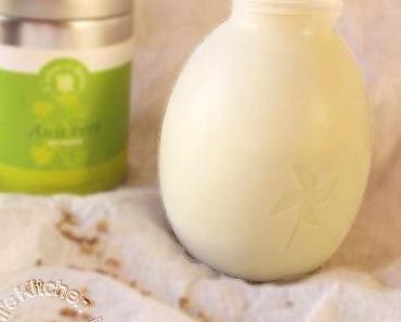 Yaourts à boire à l’anis vert