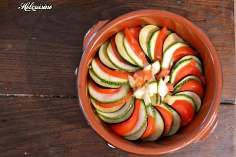 Assiette presque végétarienne