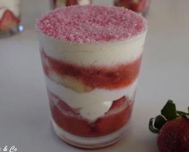 Tiramisu aux fraises