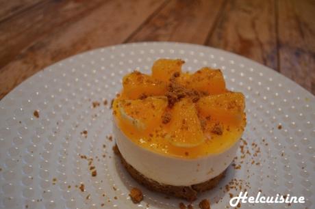 Entremet à l'orange