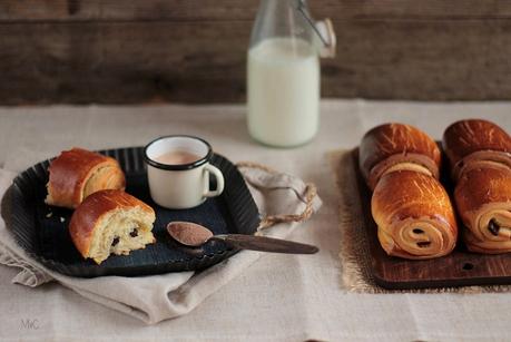 Pains Briochés au Chocolat