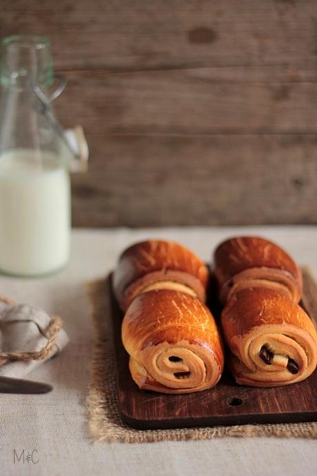 Pains Briochés au Chocolat