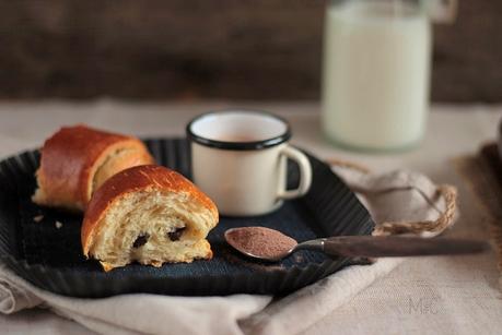 Pains Briochés au Chocolat