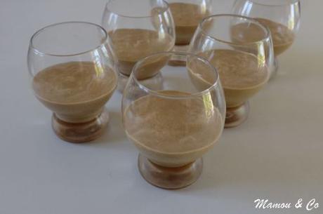 Mousse aux spéculoos sur lit de caramel