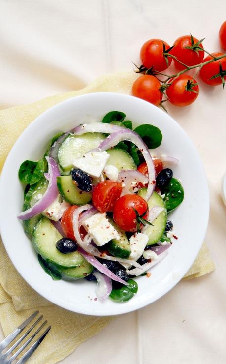 Salade grecque (à ma façon)