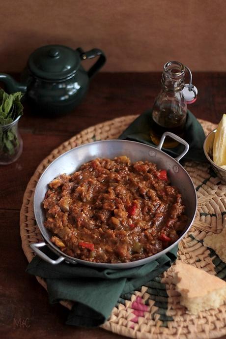 Zaalouk …ou Caviar ou Purée d’Aubergines