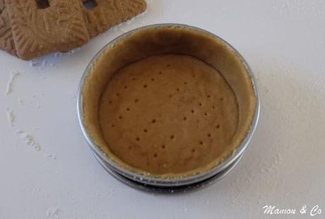 Pâte brisée/sablée aux spéculoos