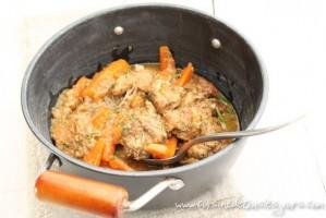 Sauté de veau aux carottes, gingembre et coriandre - Cuisine de tous les jours