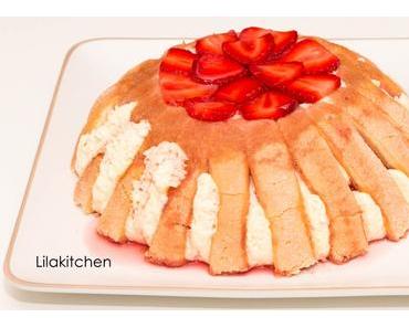 Charlotte aux fraises au mascarpone