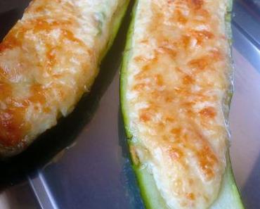 Courgettes farcies Ricotta Comté