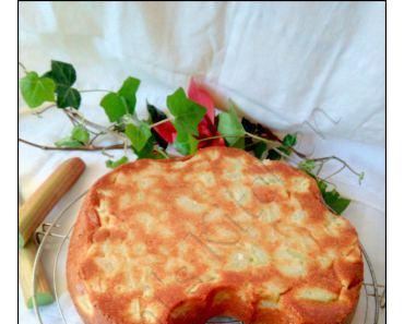 Gâteau 4 x 9 à la rhubarbe
