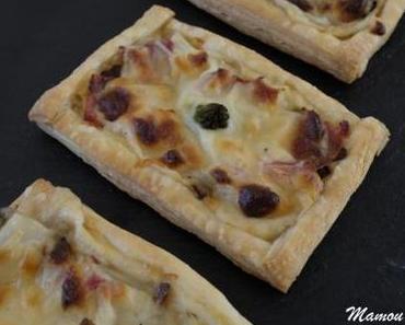 Feuilletés aux asperges et au parmesan