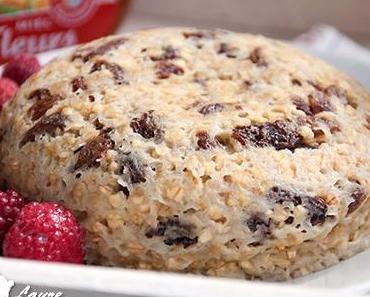 Bowl cake à la banane et aux raisins secs