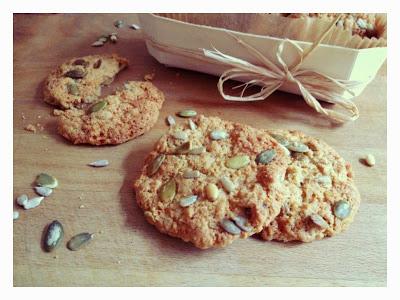 Cookies aux graines de courge 