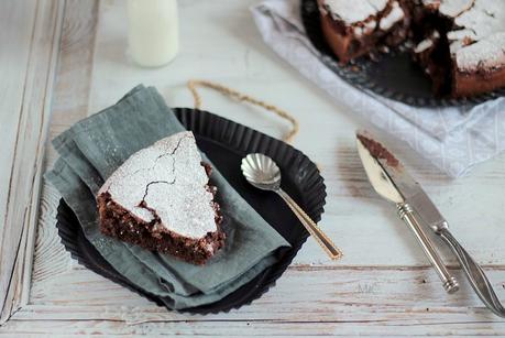 Gâteau au Chocolat sans Farine … ou Torta Caprese