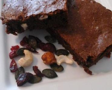 Brownie aux baies de goji