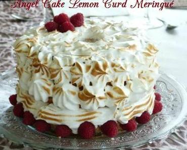 Angel-Cake au Lemon Curd meringué