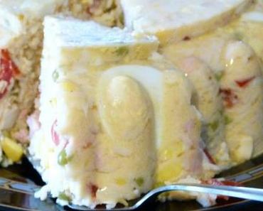 ღ " Miam " Gâteau de Riz en Gelée sauce Madère