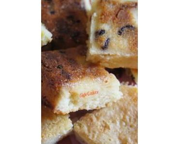 Blondies chocolat blanc et cranberries