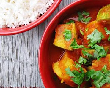 Curry de pommes de terre et courgettes simplissime