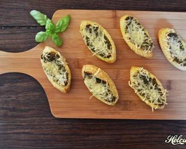 Barquettes au pesto