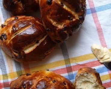 Petits pains viennois aux pépites de chocolat.
