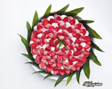 Tarte aux fraises et chantilly