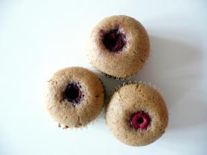 Muffins façon Spéculoos cœur de framboise