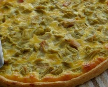Tarte à la rhubarbe