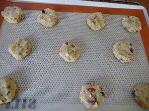 Cookies aux fruits secs