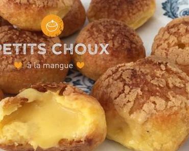 petits choux à la mangue