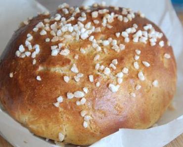 Brioche moelleuse à la purée d’amandes (sans beurre)