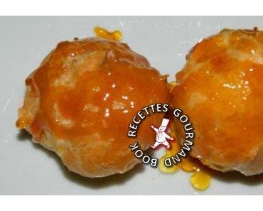 Choux à la crème pâtissière et au caramel