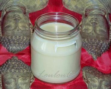 Crème façon danette au chocolat blanc