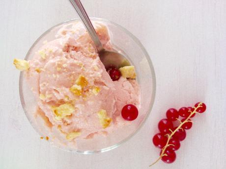 Frozen Yogurt aux groseilles (sans sorbetière)