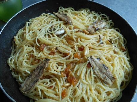spaghettis aux sardines. 2