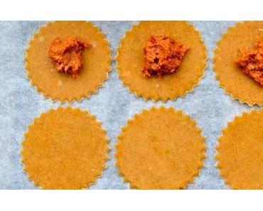 Raviolis tomate séchée/fêta/jambon