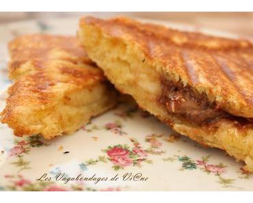 Croques brioche -  banane - toblerone