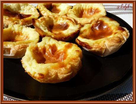 Pastéis de nata (petits flans portugais)