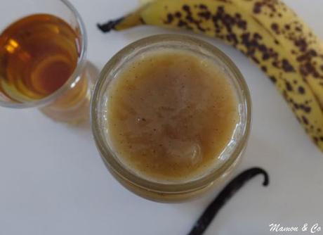 Confiture de bananes à la vanille et au rhum